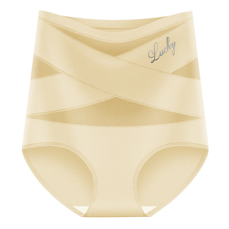 🌸Last Day-Buy 1 Get 3 Packs✨Plus-Size High-Waist Cross Tummy Control Panties👖
