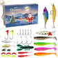 🎄Christmas Sale 49% OFF🎅Sturdy Realistic Fishing Lures with Advent Calendar Display Set