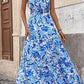 🎉Last Day Promotion 50% OFF💃Women's Summer Bohemian Sleeveless V Neck Floral Print Maxi Dress