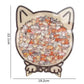 🎁70% OFF!!!-Ready for Christmas!🎅🧩135-Piece Cute Cat Puzzle Challenge Irregular Shaped Wooden Jigsaw Puzzle👍🎁Stress Relief Enthusiast Gift, Christmas Gift✨