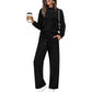 🔥LAST DAY SALE 60% OFF👍✨2026 New Women's Mock Neck Long Sleeve Lounge Set