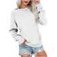 💖2026 Autumn’s Sale 70% OFF✨🍂Women's Crewneck Hoodless Sweatshirt With Kangaroo Pocket Longsleeve Oversized Pullover