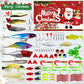 🎄Christmas Sale 49% OFF🎅Sturdy Realistic Fishing Lures with Advent Calendar Display Set