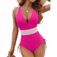 💃Pre-Summer Sale 49% OFF💃Tummy Control One Piece Drawstring Swimsuits