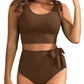 💥Last Day Special Sale 49% OFF🩱Bow Knot High-Waist Tummy Control Tankini