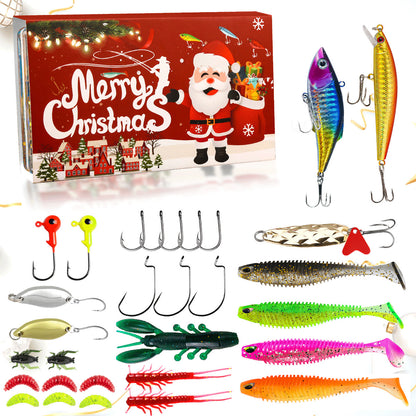 🎄Christmas Sale 49% OFF🎅Sturdy Realistic Fishing Lures with Advent Calendar Display Set