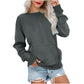 💖2026 Autumn’s Sale 70% OFF✨🍂Women's Crewneck Hoodless Sweatshirt With Kangaroo Pocket Longsleeve Oversized Pullover