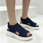 ⏳2026 Summer Hot Sale 70% OFF🎁Women’s Knit Platform Sandals – Lightweight, Breathable & Arch-Supported 🏝️☁️  Cushioned Memory Foam Footbed • Non-Slip Sole • All-Day Comfort for Summer Walks, Holidays & City Days 🎁🇬🇧