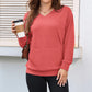 💖2026 Autumn’s Sale 70% OFF✨🍂Women's Hoodless V-neck Sweatshirt With Kangaroo Pocket Longsleeve Oversized Casual Style Shirt