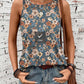 Sampeel Womens Tank Tops Eyelet Loose Casual Summer Tops Crew Neck Basic Sleeveless Shirts Trendy 2026
