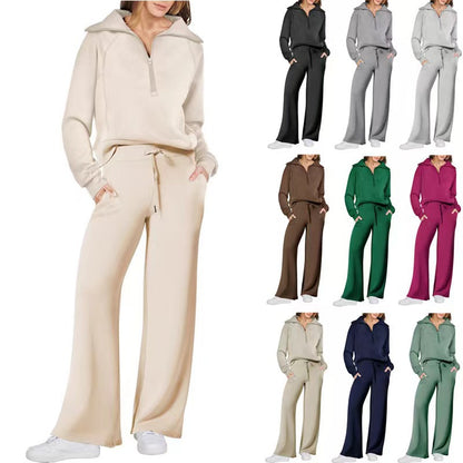💝LAST DAY SALE 50% OFF!!⚡Women's 2 Piece Casual Outfits Sweatsuit Set🎀