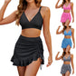 👙2026 New Type 50% OFF💥Women's Tummy Control High Waisted Gingham Bikini Set
