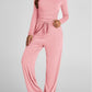 🔥LAST DAY 50% OFF👚2025 Women's Fall Outfits Long Sleeve Wide Leg Lounge Set💕