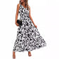 🎉Last Day Promotion 50% OFF💃Women's Summer Bohemian Sleeveless V Neck Floral Print Maxi Dress