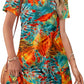 ⏰💃2026 Hot Sale 50% OFF🌸Women's Casual V Neck Vacation Midi Dress With Pockets