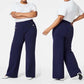 💖LAST DAY SALE 50% OFF🥇High Stretch High Waist Wide Leg Trousers🌟-Three lengths available🔥