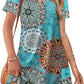 ⏰💃2026 Hot Sale 50% OFF🌸Women's Casual V Neck Vacation Midi Dress With Pockets