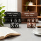 💥New Year Hot Sale 49% OFF✨📖 -Modern Classics Wooden Books Read Counter