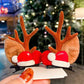 🎅🎄Christmas idea- 49% OFF🎁 Reindeer Antlers Xmas Hair Clip