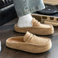 👞Hot Sale 50% OFF✨Suede Loafer Clog Shoes For Women and Men – 👍Slip-On & Breathable – Soft Microfiber & Rubber Sole – Casual Comfort🚶‍♂️