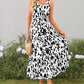 🎉Last Day Promotion 50% OFF💃Women's Summer Bohemian Sleeveless V Neck Floral Print Maxi Dress