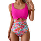 🔥🌟Last Day Promotion 60%🩱Women's Ruched Tie-Knot Tummy Control One-Piece Swimsuit