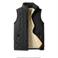 💖HOT SALE 70% OFF✨️❄️Unisex Winter Warm Casual Sleeveless Quilted Vest With Fleece Lining