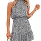 ⏰Hot Sale 49% Off💃2025 New Summer Halter Neck Pleated A Line Dress