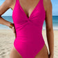 💕LAST DAY SALE 70% OFF🌊Hourglass Twist Front Tummy Control One-Piece Swimsuit👙
