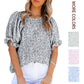⏰💥2026 Hot Sale 49% OFF👚Women's Crewneck Smocked Puff Sleeve Floral Print Blouse