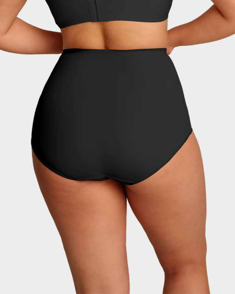 🌸Last Day-Buy 1 Get 3 Packs✨Plus-Size High-Waist Cross Tummy Control Panties👖