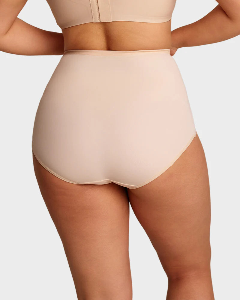 🌸Last Day-Buy 1 Get 3 Packs✨Plus-Size High-Waist Cross Tummy Control Panties👖