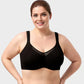 🏆 Last Day Special Price £9.99! 💐Women's Elegant Sheer Full Coverage Plus Size Bra