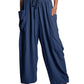 🔥Last Day Promotion 49% OFF❤️Women‘s Linen Blend Oversize Loose Wide Leg Pants with Pockets