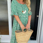 🏖️2026 Summer Hot Sale 70% OFF💃Round Neck Polka Dot Print Midi Dress