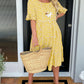 🏖️2026 Summer Hot Sale 70% OFF💃Round Neck Polka Dot Print Midi Dress