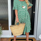 🏖️2026 Summer Hot Sale 70% OFF💃Round Neck Polka Dot Print Midi Dress