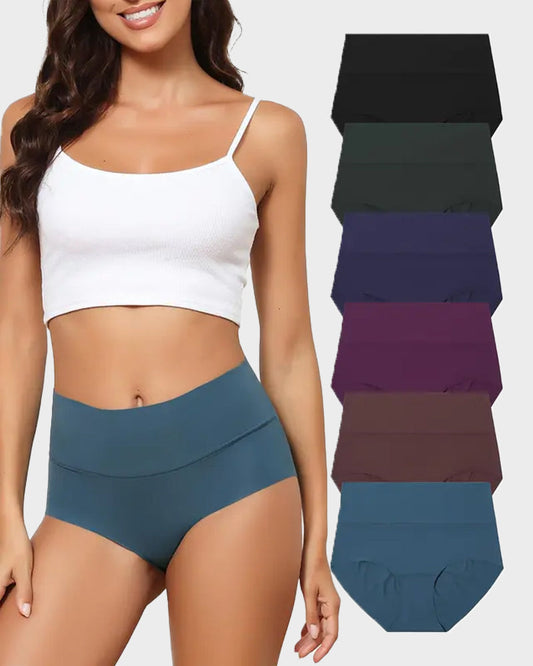 🌸Last Day-Buy 1 Get 3 Packs🔥2025 Seamless High-Waist No Show Comfort Panties