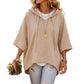 🔥⏳LAST WEEK SALE -ONLY £16.99!🍂💃Women's Loose Fit Wide Sleeve Hoodie Casual Sweatshirt – Relaxed Pullover Top for Fall & Everyday Wear