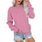 💖2026 Autumn’s Sale 70% OFF✨🍂Women's Crewneck Hoodless Sweatshirt With Kangaroo Pocket Longsleeve Oversized Pullover