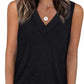 🔥BUY 3 PAY 2 (CODE: LUCKY)🔥Women's Sleeveless V-Neck Slimming Loose Fit Casual Tank Top T-Shirt