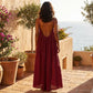 💕Summer Hot Sale 50% OFF!💃Women's Solid Color Cami Spaghetti Strap Loungewear Night Dress