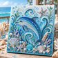 🌊LAST DAY SALE: Only £7.99🌊✨Ocean Theme Pearl Art DIY Kit – Relaxing DIY Craft to Create Stunning Coastal Artwork