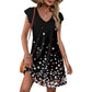 ⏰2026 Hot Sale 50% OFF💃Women's Summer Ruffle Sleeve V Neck Loose Swing Dress with Pockets