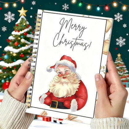 🔥🎁70% OFF!!!-Ready for Christmas!🎅Christmas Gift Card Booklet -👍DIY Spiral-Bound Christmas Gift Card Holder Book