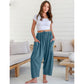 🔥Last Day Promotion 49% OFF❤️Women‘s Linen Blend Oversize Loose Wide Leg Pants with Pockets