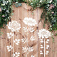 🔥Summer Hot Sale Promotion-49% OFF🌻Garden Fence Large Flower Stencils🖌️DIY decoration