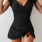 🏖️Last Day Special Sale 49% OFF🩱Women’s One Piece Swimdress Tummy Control Ruffle Swimsuit