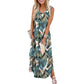 🎉Last Day Promotion 50% OFF💃2026 Summer Boho Print V Neck Maxi Dress with Pockets