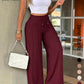 ⏳Last Day Sale Only ￡15.99!!👖💥Women's High-Waisted Straight Leg Trousers – Front seam & elastic back – Versatile, comfortable & perfect for office or casual wear✨🌸